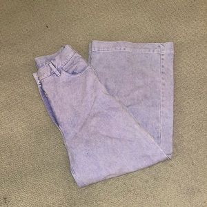 purple BDG jeans